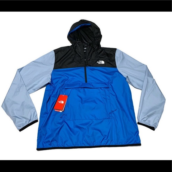 the north face men's fanorak pullover jacket